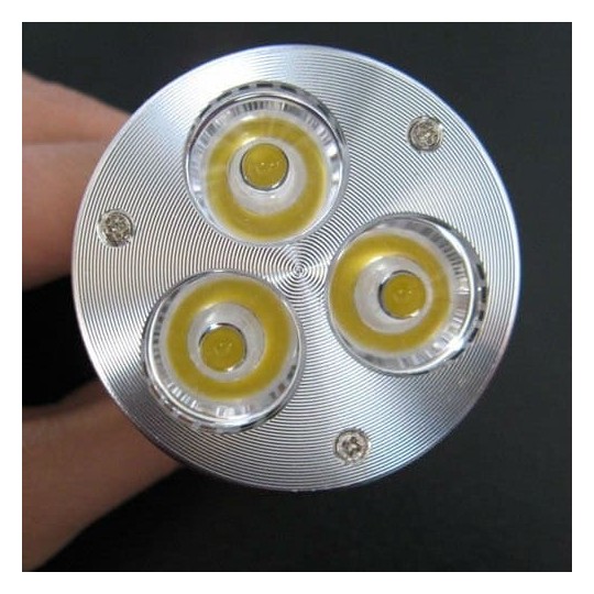 Bombillas led gu10  9w, luz potente 220v.