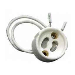 Portalamparas GU10 ceramico