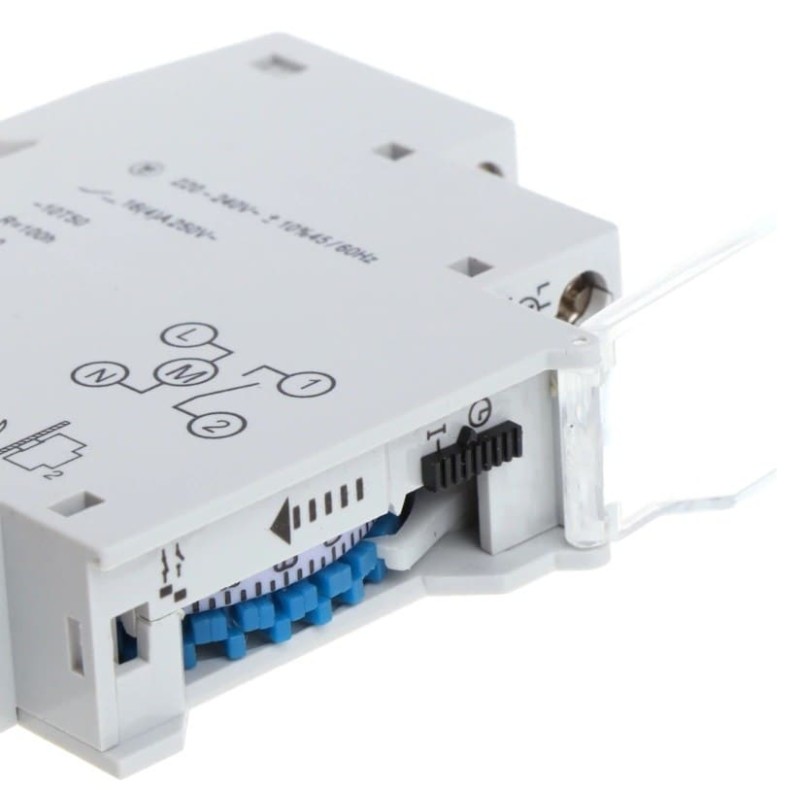 Reloj Minutero escalera temporizador carril DIN