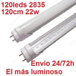 Tubo led 120cm 22w 120 leds  T8 super luminoso