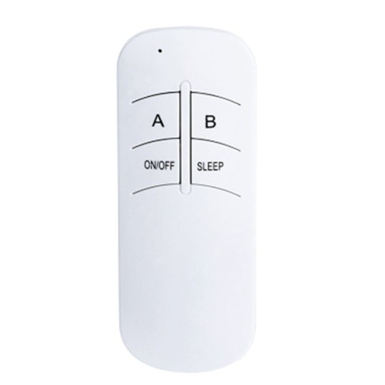 Interruptor inalámbrico rf 2 canales con mando a distancia