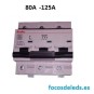 Magnetotérmico disyuntor 3 polos 80A 100A 125A