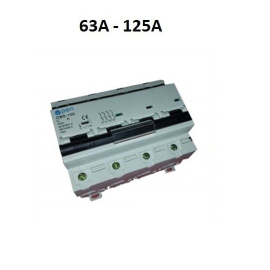Magnetotérmico disyuntor 4 polos 80A 100A 125A