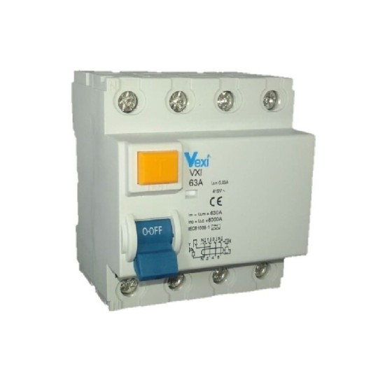 Diferencial trifasico 30mA 4P inmunizado 40A - 63A