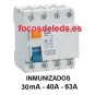 Diferencial trifasico 30mA 4P inmunizado 40A - 63A