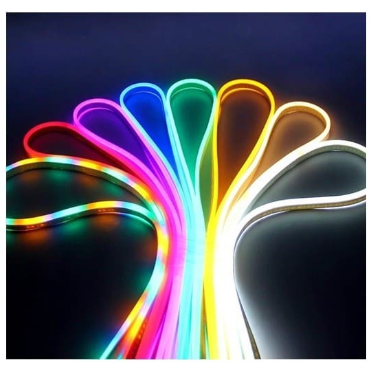 Led neón flexible 230v 50 mts varios colores