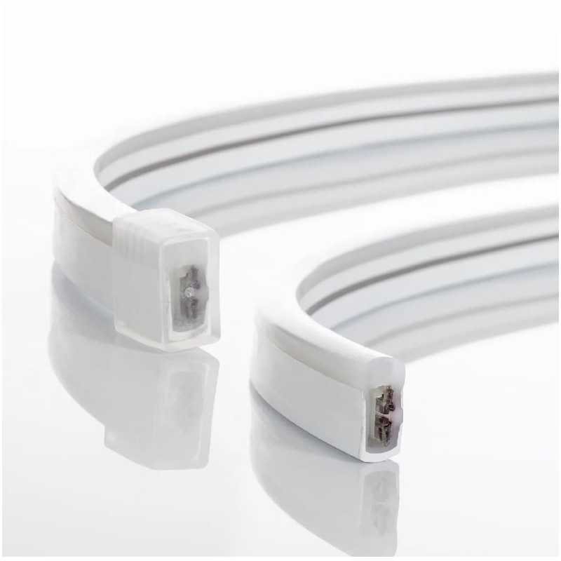 Neón led flexible RGB 230v semicircular 50mts