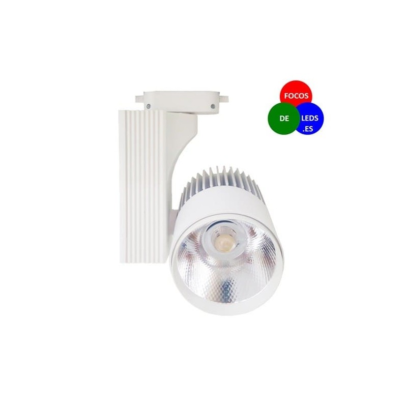 Aluminio led riel o carril 2 metros para foco led carril