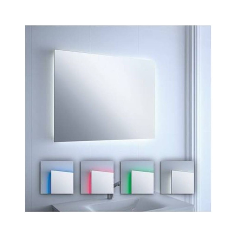 Espejo con luz led baño retroiluminado redondo