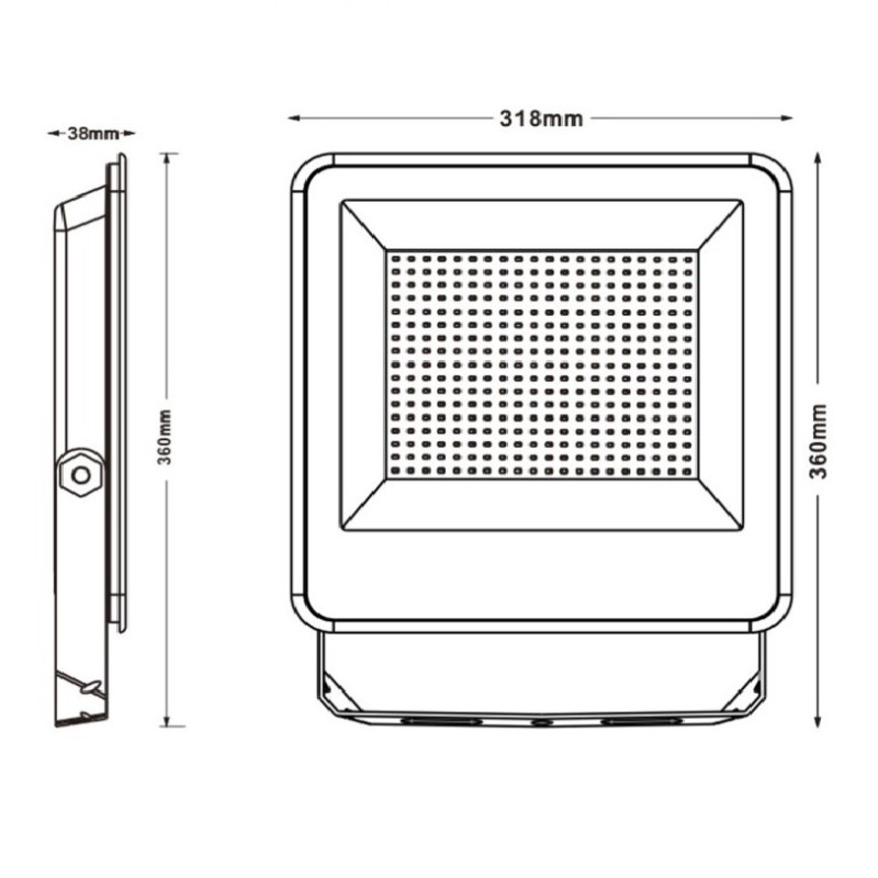 Proyector led 200w CCT Pro