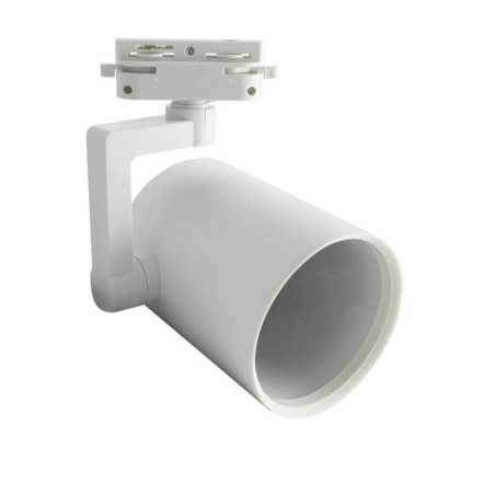 Foco de carril riel con portalámparas E27