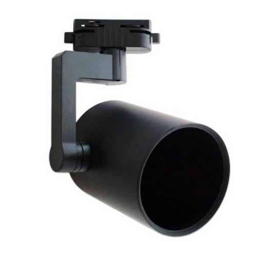 Foco de carril riel con portalámparas E27