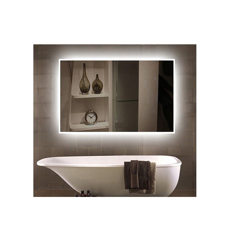 Espejo de baño con luz led retroiluminado