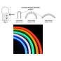 Tapon final led neón flexible  230v
