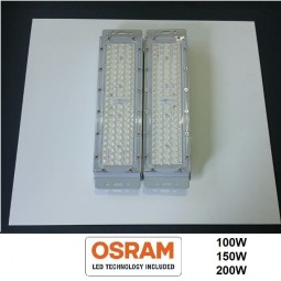 Proyector led 100w estación de servicio