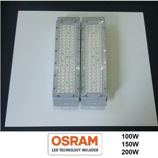 Proyector led 100w estación de servicio