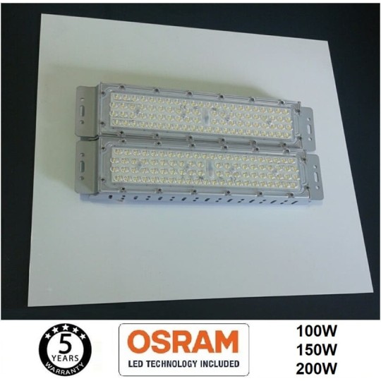 Proyector led 100w estación de servicio