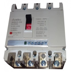Interruptor automático caja moldeada 3 polos 100A 250A 400A 630A