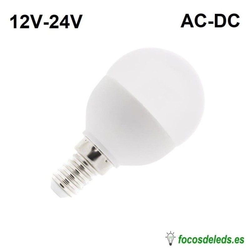 Bombilla LED E14 ESF 12V 24V 5W CC