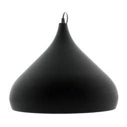 Lámpara de techo colgante negra cop