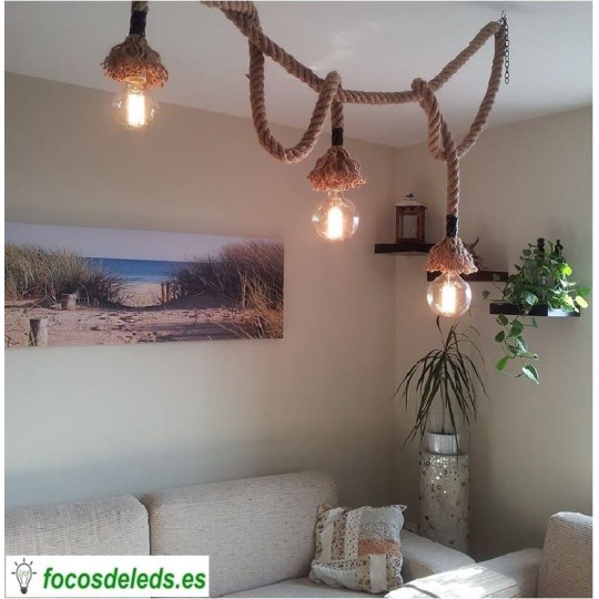 Bombilla LED filamento 6W E27 vintage G80