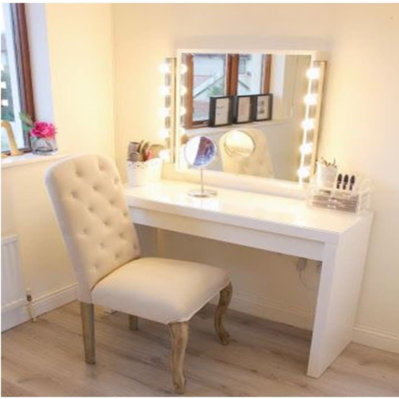 Aplique luz para espejo maquillaje, camerino, 5 luces