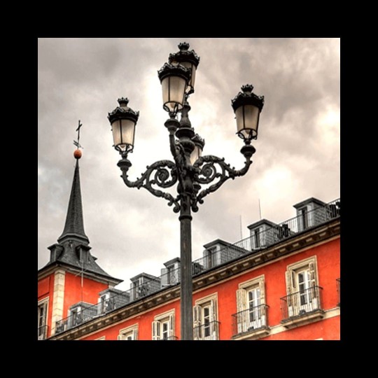 Farola Palacio LED 50W Aluminio