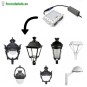 Farola LED Conic 40W Aluminio