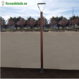 Farola de jardín PVC 250cm 50w