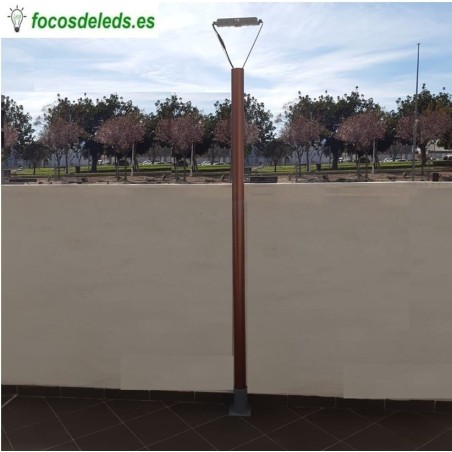 Farola de jardín PVC 250cm 50w