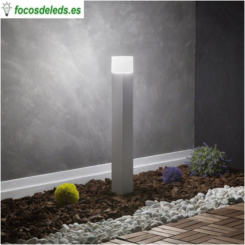 Baliza de jardín Augus 74cm blanca