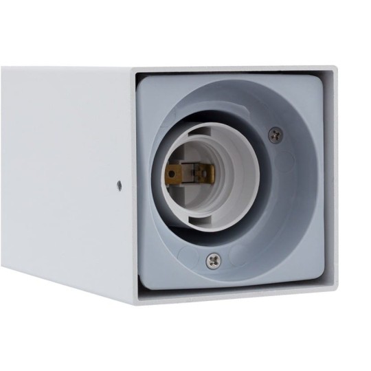 Baliza de jardín Augus 74cm blanca