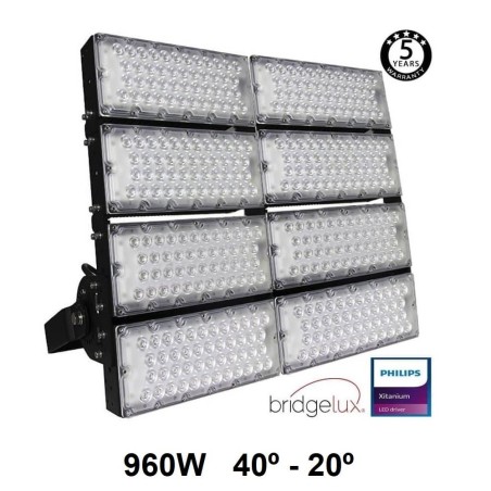 Foco proyector LED 960W PHILIPS 240Lm/w stadium
