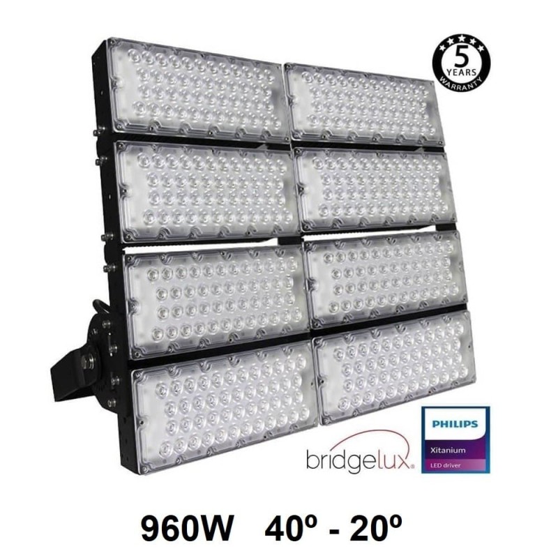 Foco proyector LED 960W PHILIPS 240Lm/w stadium