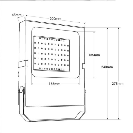 Foco Proyector LED Exterior 50W 12V 24V DC