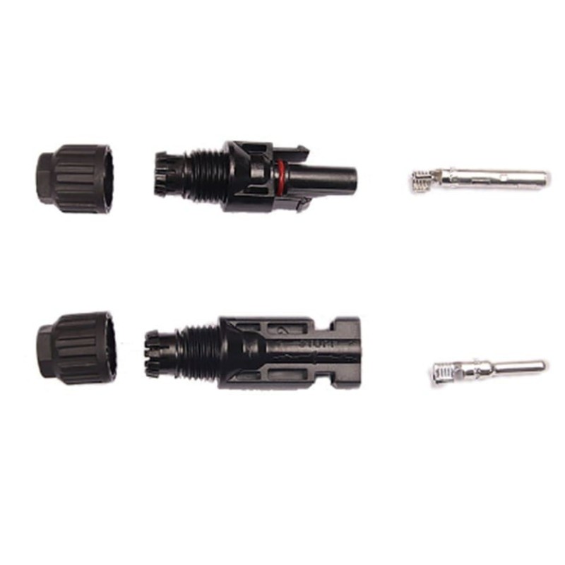 Juego Conector MC4 placa solar