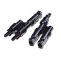Juego Conector MC4 doble panel solar