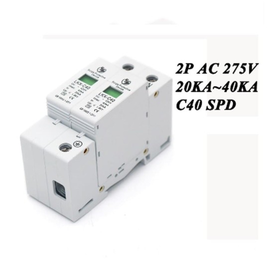 Protector Sobretensión Monofásico 2P 275V