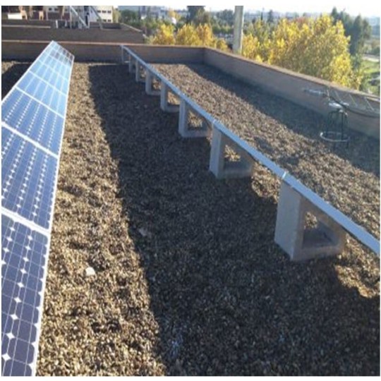 Soportes Placas Solares de Hormigon Solarbloc