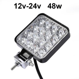 Foco proyector led 12v-24v 48w mini