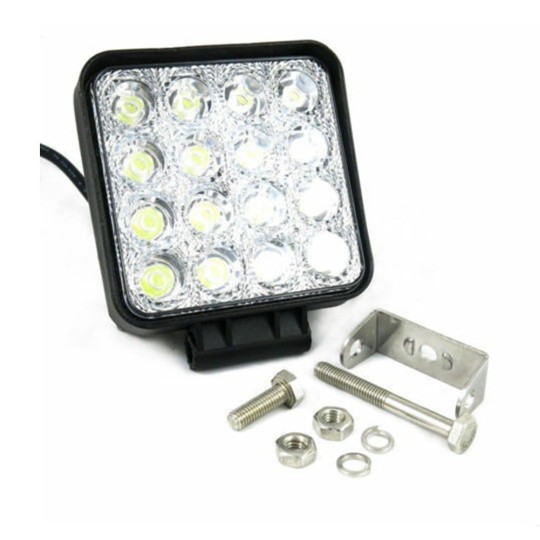 Foco proyector led 12v-24v 48w mini