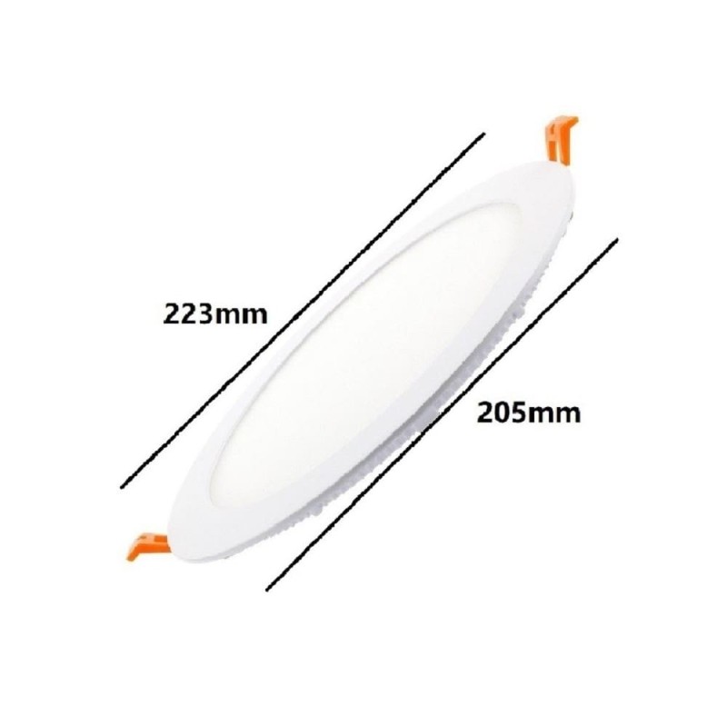 Downlight led 20w, panel led circular