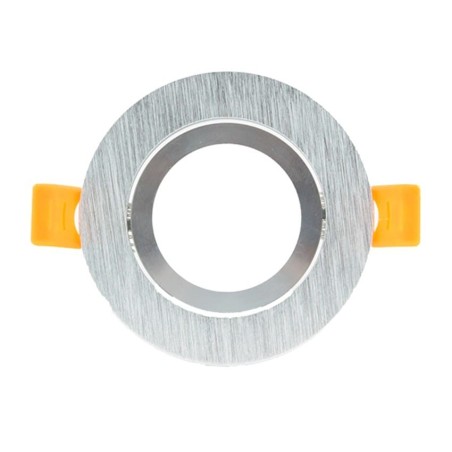 Aplique led techo redondo aro aluminio