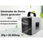 Máquina Generador de Ozono PRO 20g