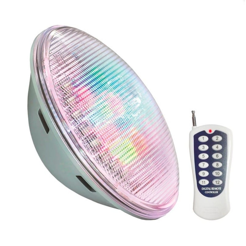 Foco led piscina PAR56 RGB 45W on-off