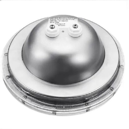 Foco led piscina PAR56 RGB 35W on-off inox