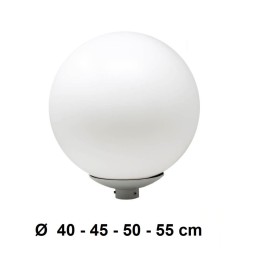 Globos de plástico para farolas policarbonato