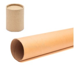 Tubos de cartón para envío redondo 60 cm