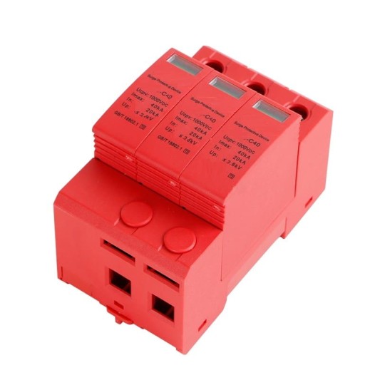 Protector Sobretensiones Transitorias CC 1000V SPD DC 3P