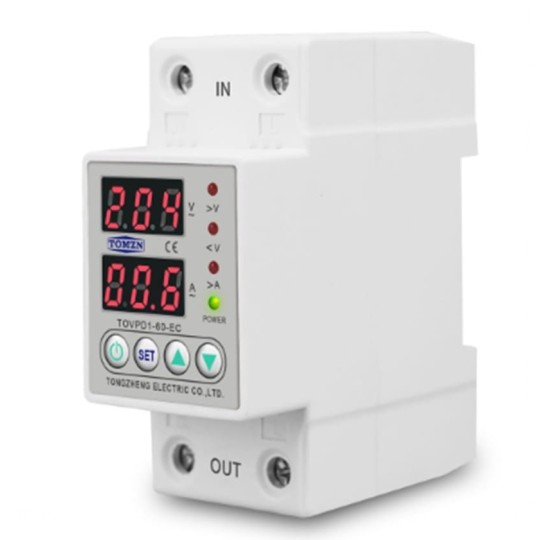 Protector Sobretensiones Permanente rearmable 2 digital